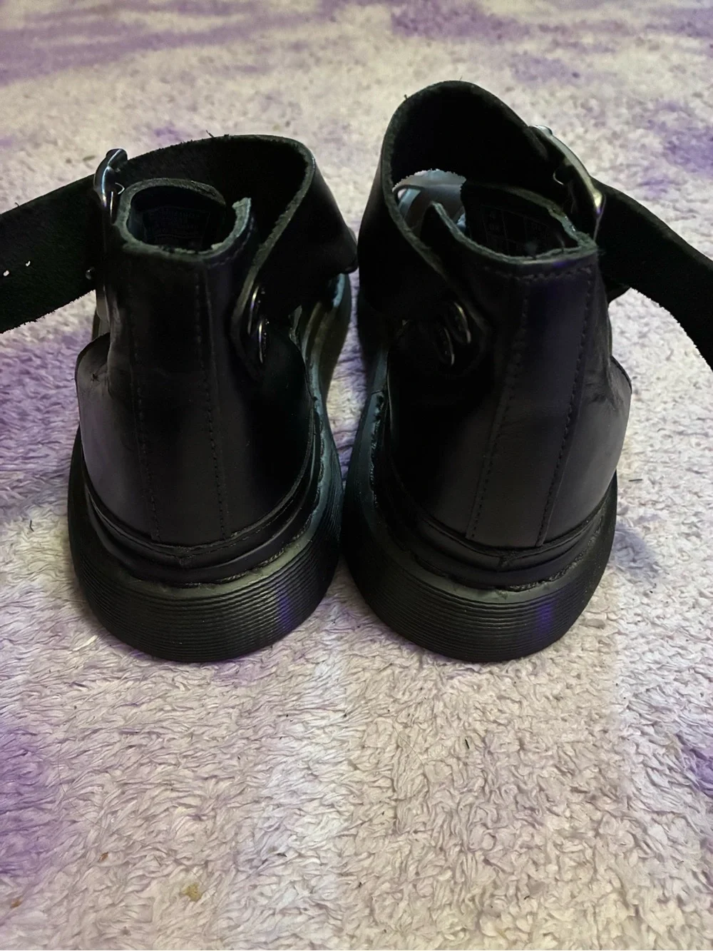 Dr. Martens Black leather Clarissa